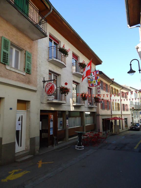 Hotel De L'Union Orsières Buitenkant foto